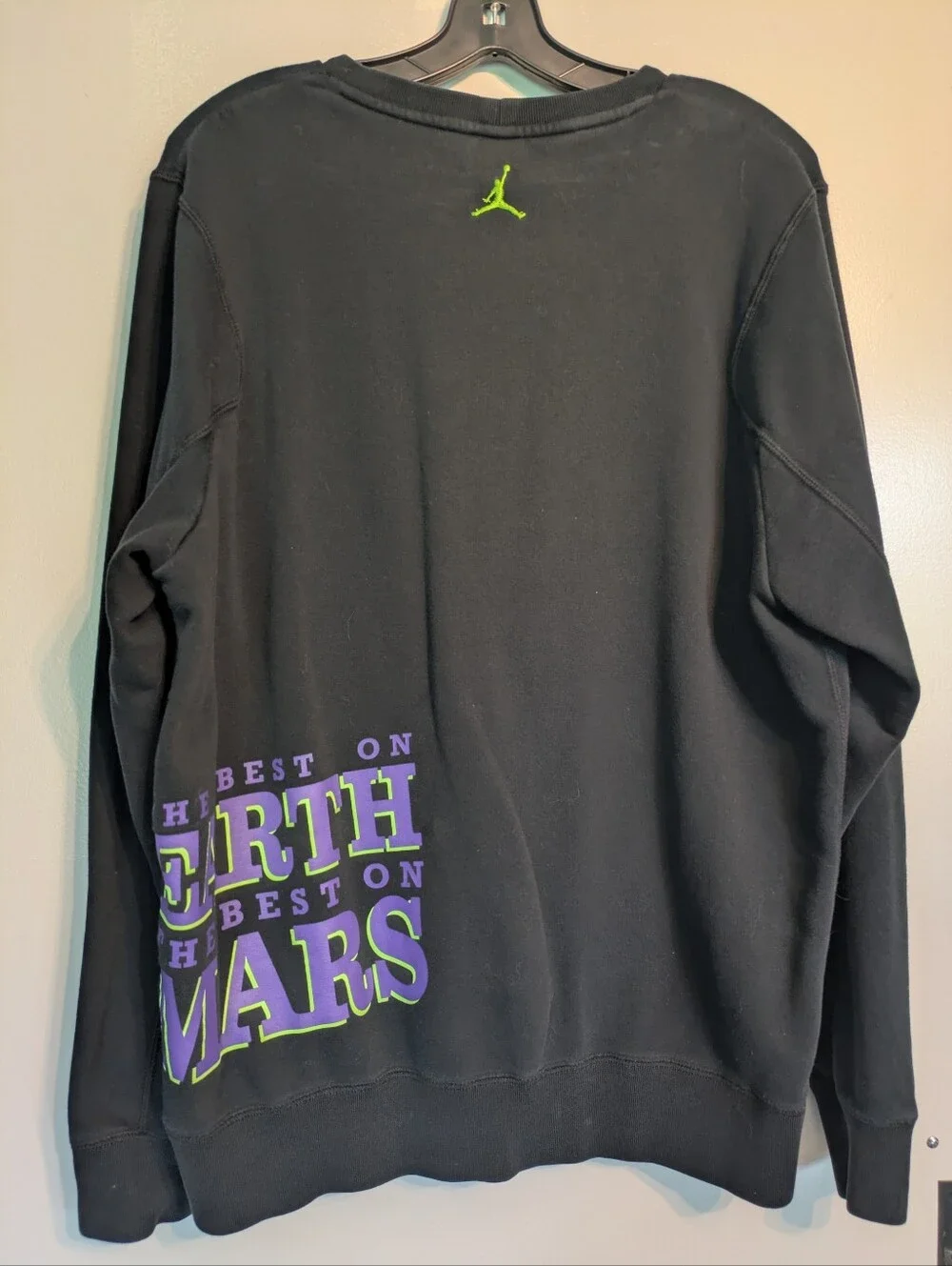 Nike Air Jordan Spike Lee Best On Earth Best On Mars vintage Sweatshirt - XL